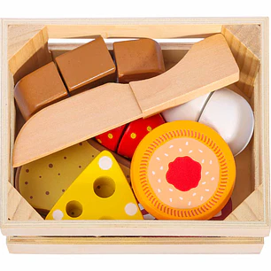 Set de Comidita de Madera