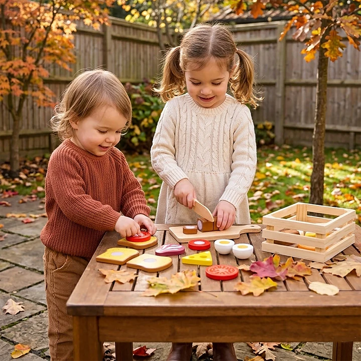 Set de Comidita de Madera 3