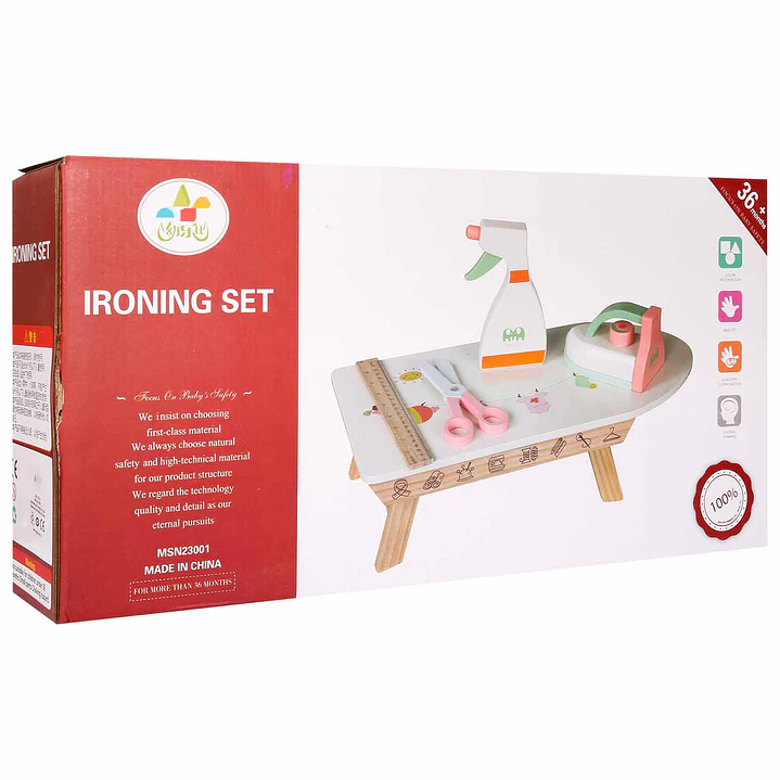 Set de Planchado de Madera 3