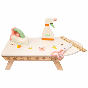 Set de Planchado de Madera