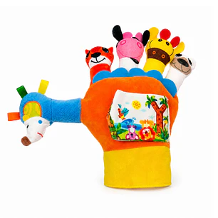 Títere Infantil de Mano con Diseño de Animal