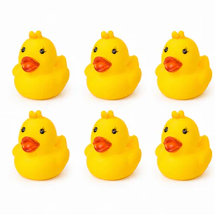 Pack de 6 Patitos Flotantes para el Baño