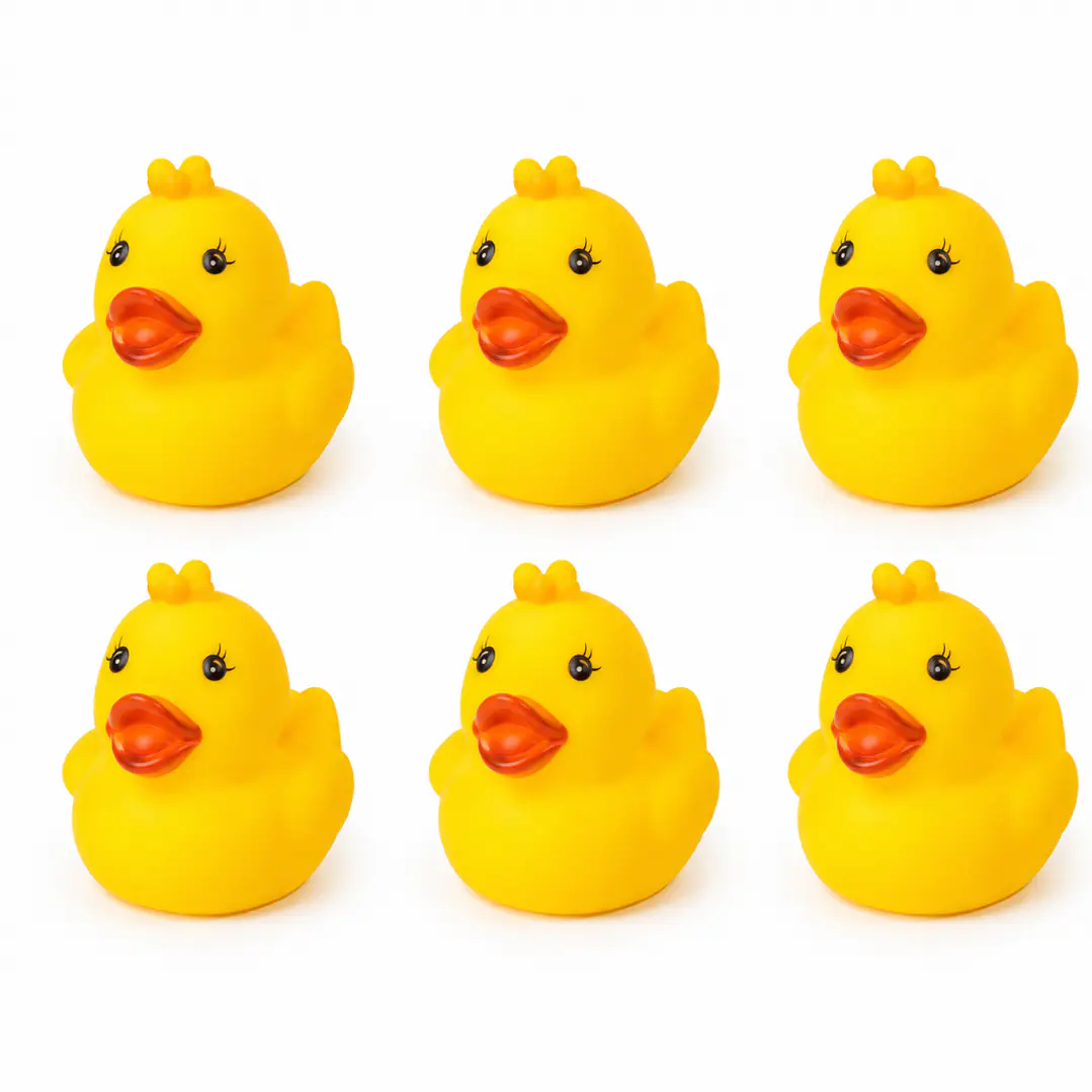Pack de 6 Patitos Flotantes para el Baño 1