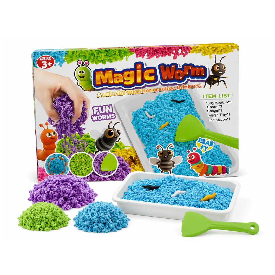 Set Magic Worm con Arena Sensorial 1