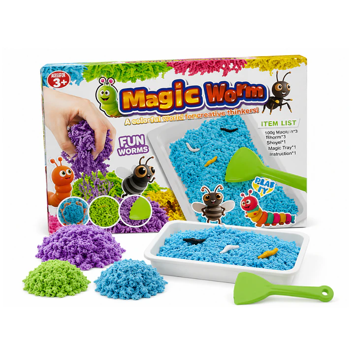 Set Magic Worm con Arena Sensorial 1