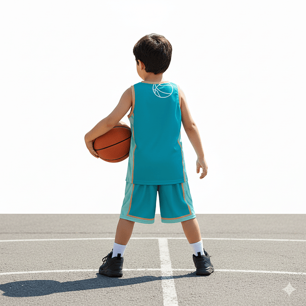 CONJUNTO DE BASQUETBOL NIÑOS SH-902 3