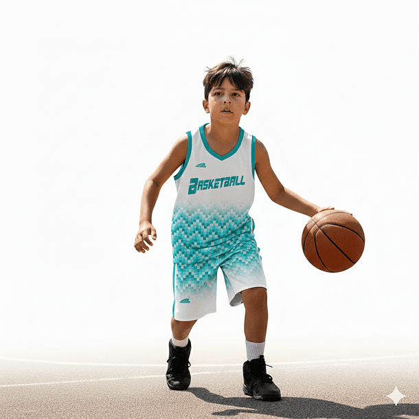 CONJUNTO DE BASQUETBOL NIÑOS SH-905 2