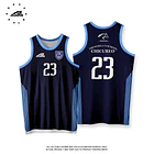 BASQUETBOL Camiseta Azul CHICUREO 1