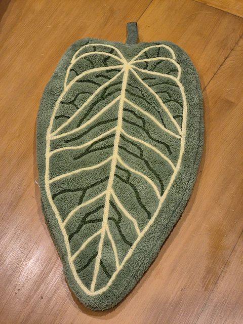 Toalla Limpiadora de Hojas para Plantas de Interior - Diseño Botánico (Reutilizable)