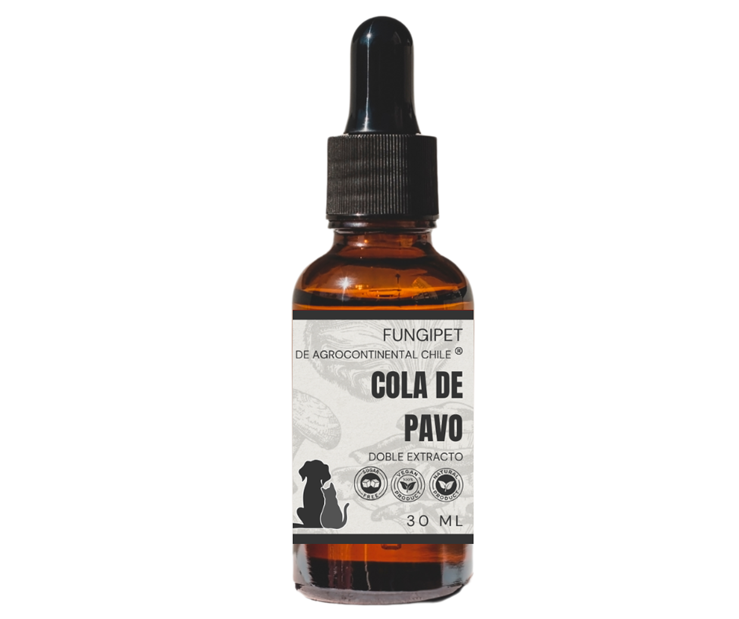 Cola de Pavo FungiPet (Suplemento en Gotas) 1