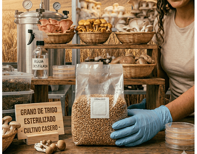 Grano de trigo  Estéril