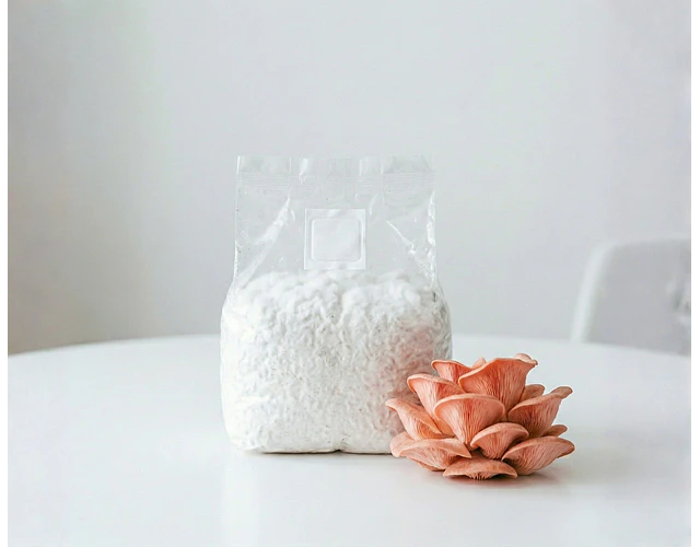 Micelio Hongo Ostra Rosado (Pleurotus Djamor)