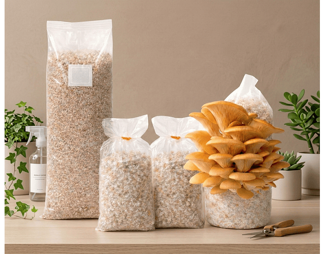 Pack de Cultivo de Hongo Ostra Amarilla