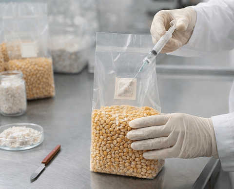 Grano de Maíz Estéril