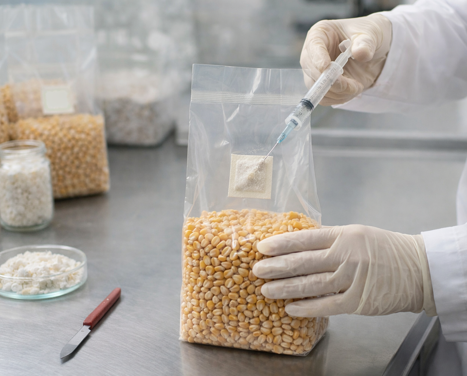 Grano de Maíz Estéril 2