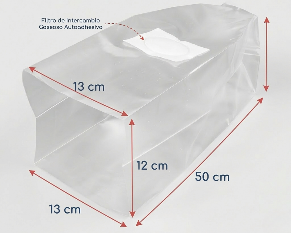 Bolsa Mushbag 13 x 12 x 50  1