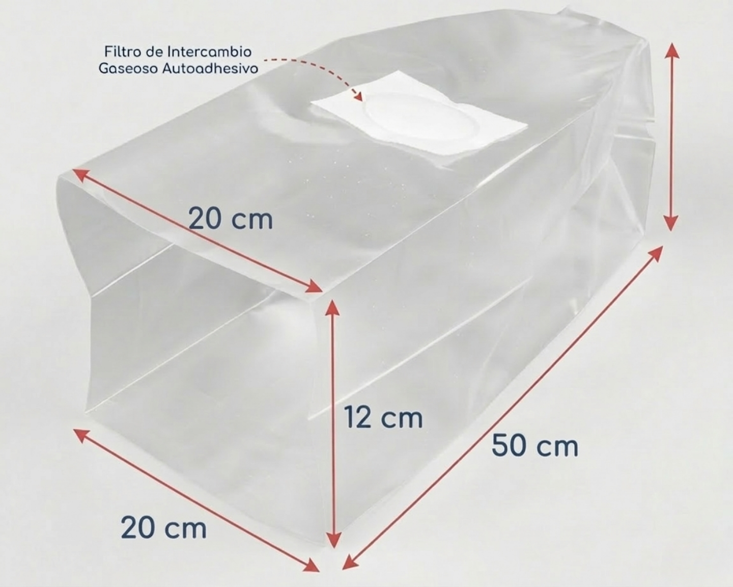 Bolsa Mushbag 20 x 12 x 50  1