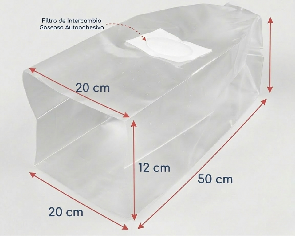 Bolsa Mushbag 20 x 12 x 50  1