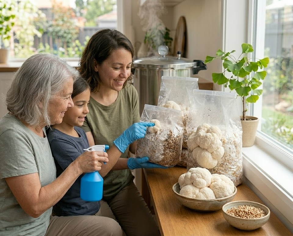 Micelio de Melena de León ( Hericium Erinaceus) 3