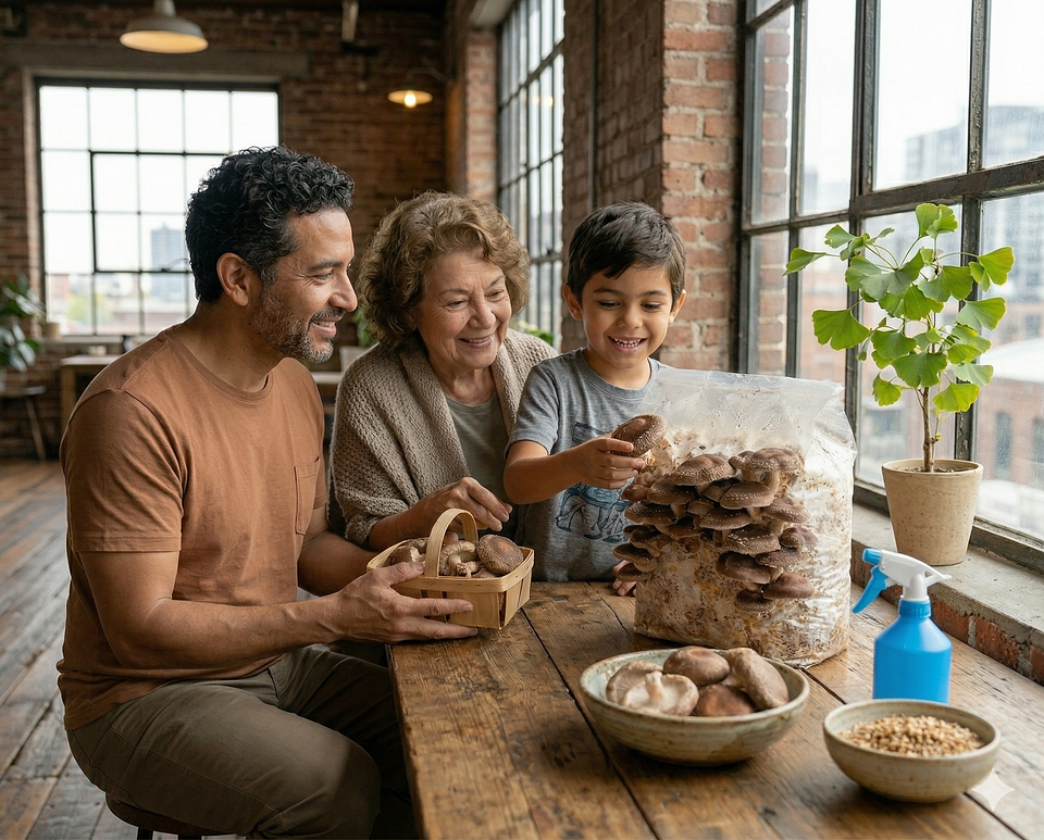 Kit de Autocultivo de Shiitake 2