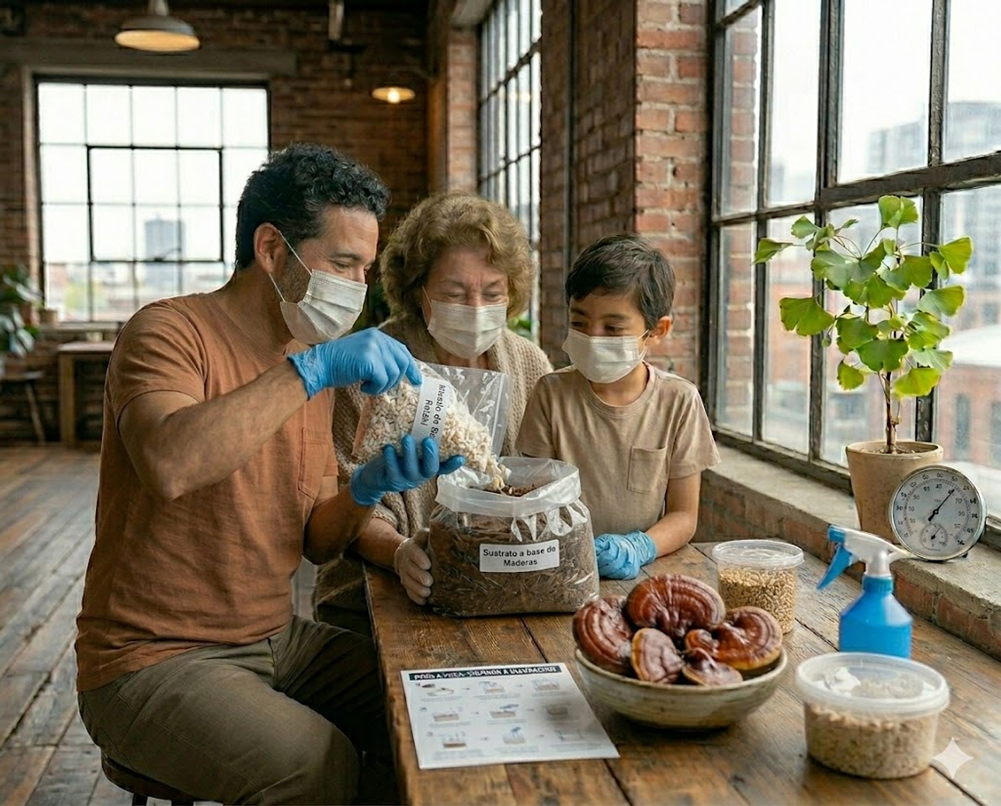 Monopack de Cultivo Reishi 2