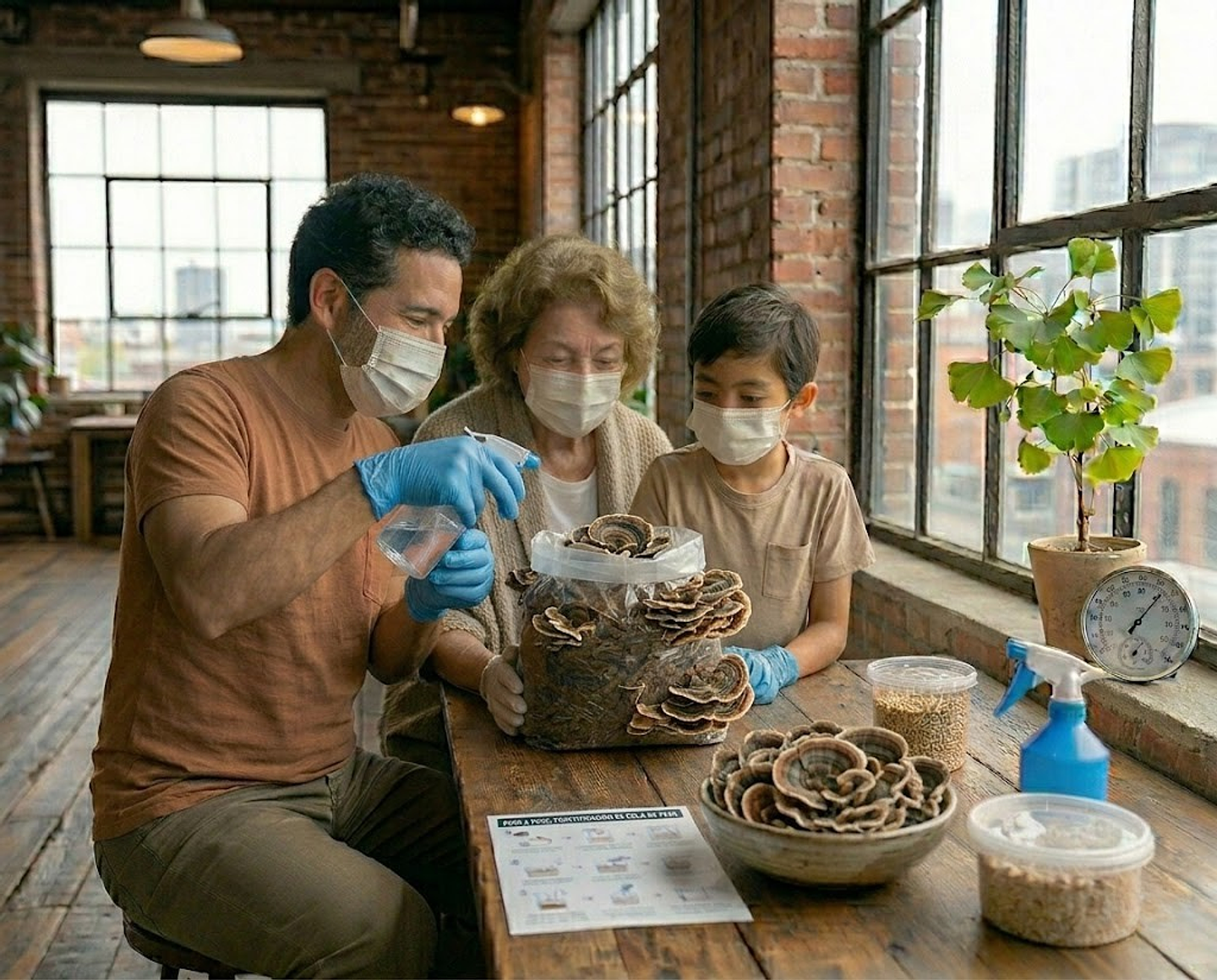 Kit de Autocultivo de Cola de Pavo 3
