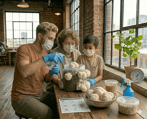 Kit de Autocultivo de Melena de León 