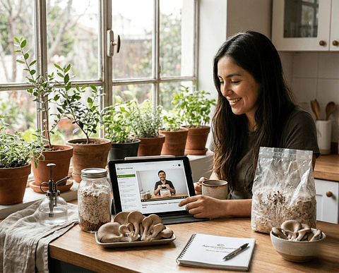 Curso Cultivo de Hongos Ostra (Asincrónico)