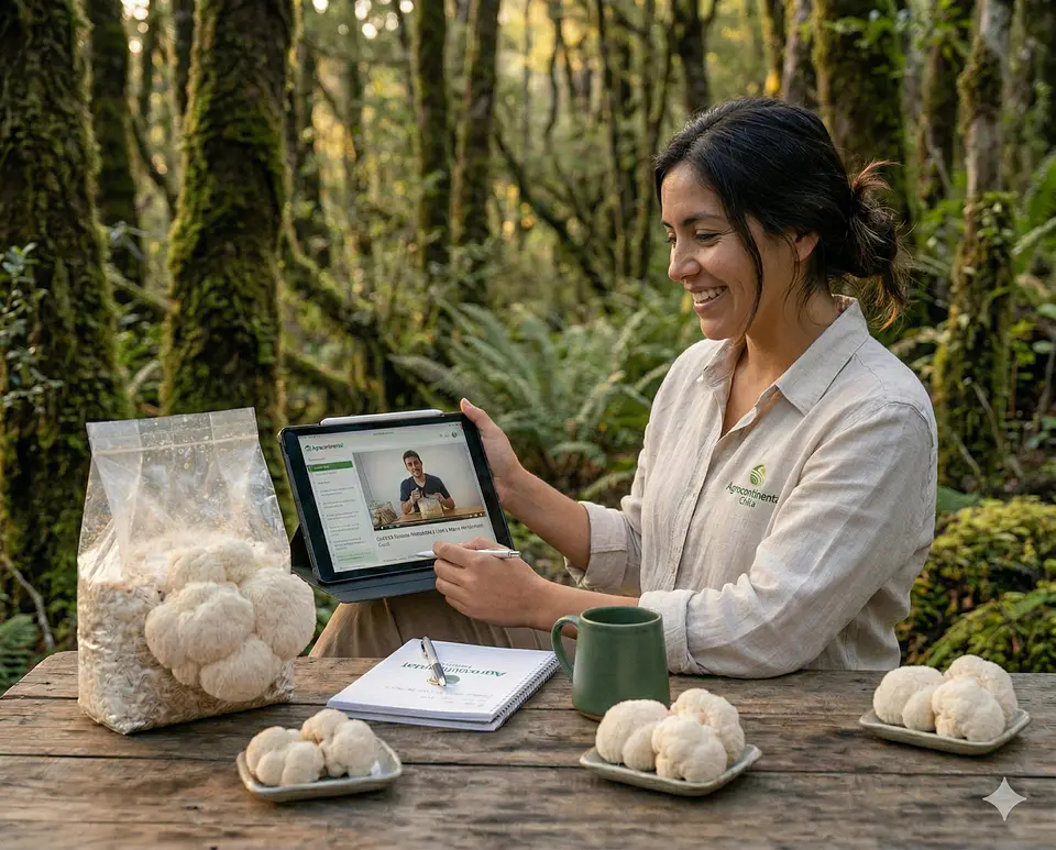 Curso Cultivo Hongo Melena de León (Asincrónico - Grabado) 3