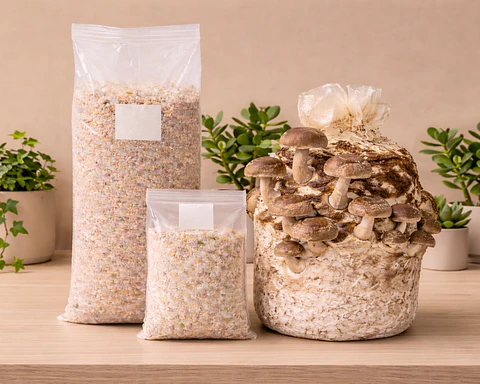 Pack de Cultivo Shiitake