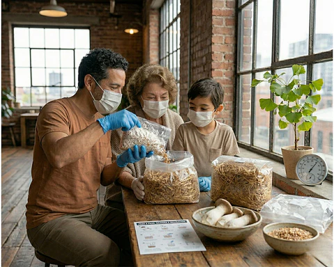 Monopack de cultivo Hongo Ostra Rey