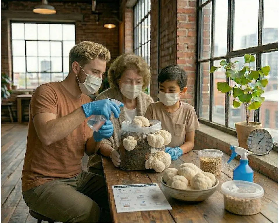 Monopack de Cultivo de Melena de León. 2