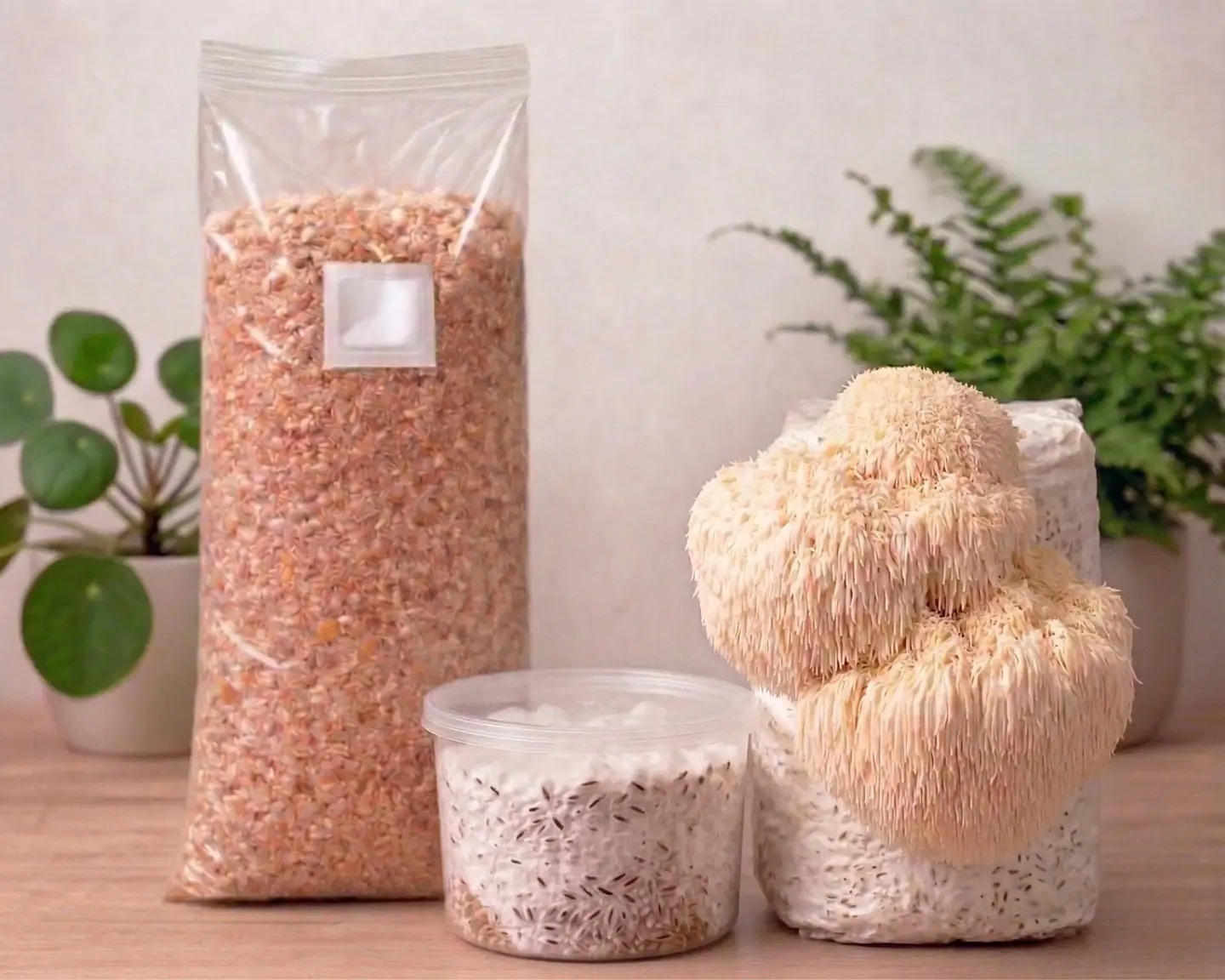 Monopack de Cultivo de Melena de León. 1