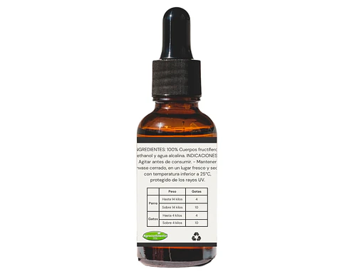 Cola de Pavo FungiPet (Suplemento en Gotas)