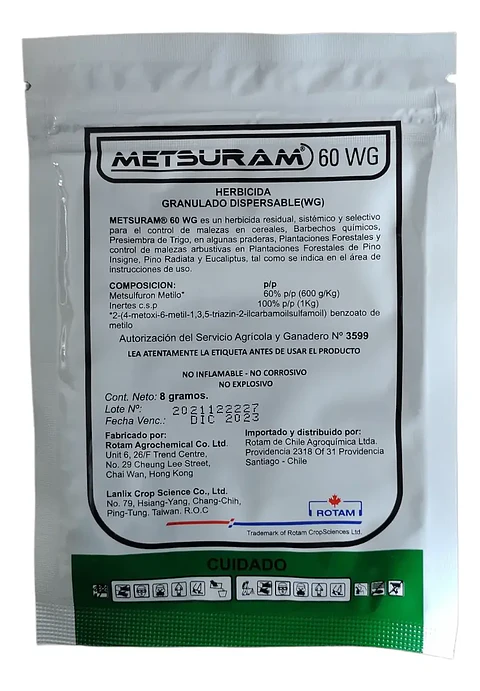 METSURAM 60 WG X 8 GRS. 