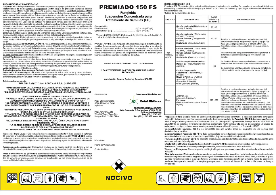 PREMIADO 150 FS X 1 LT. 1