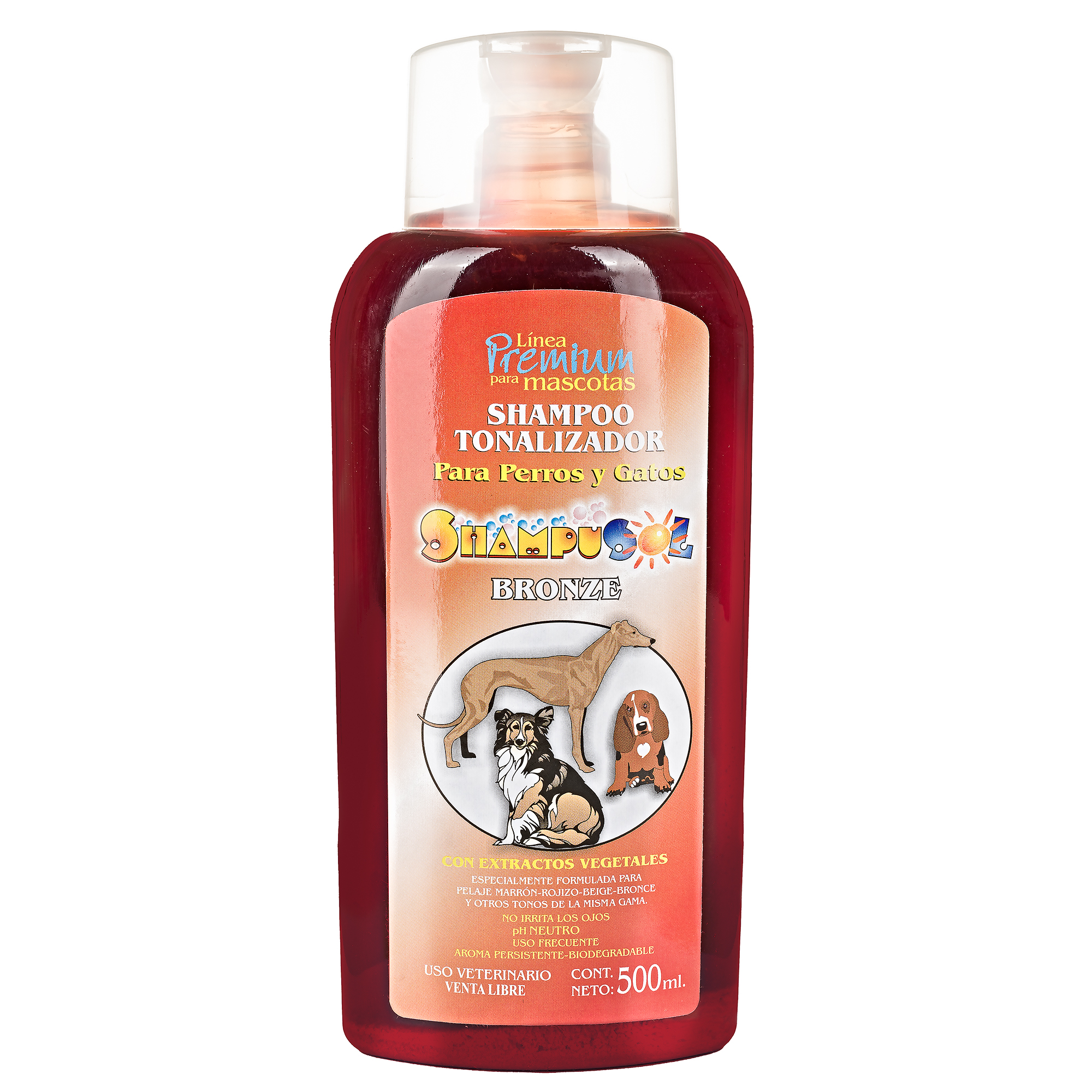 SHAMPUSOL BRONCE 500 ml