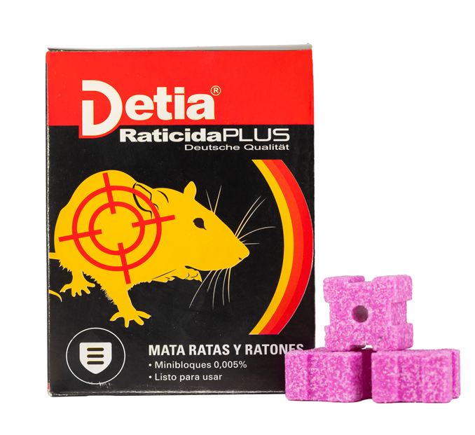 Raticida PLUS Detia 500g