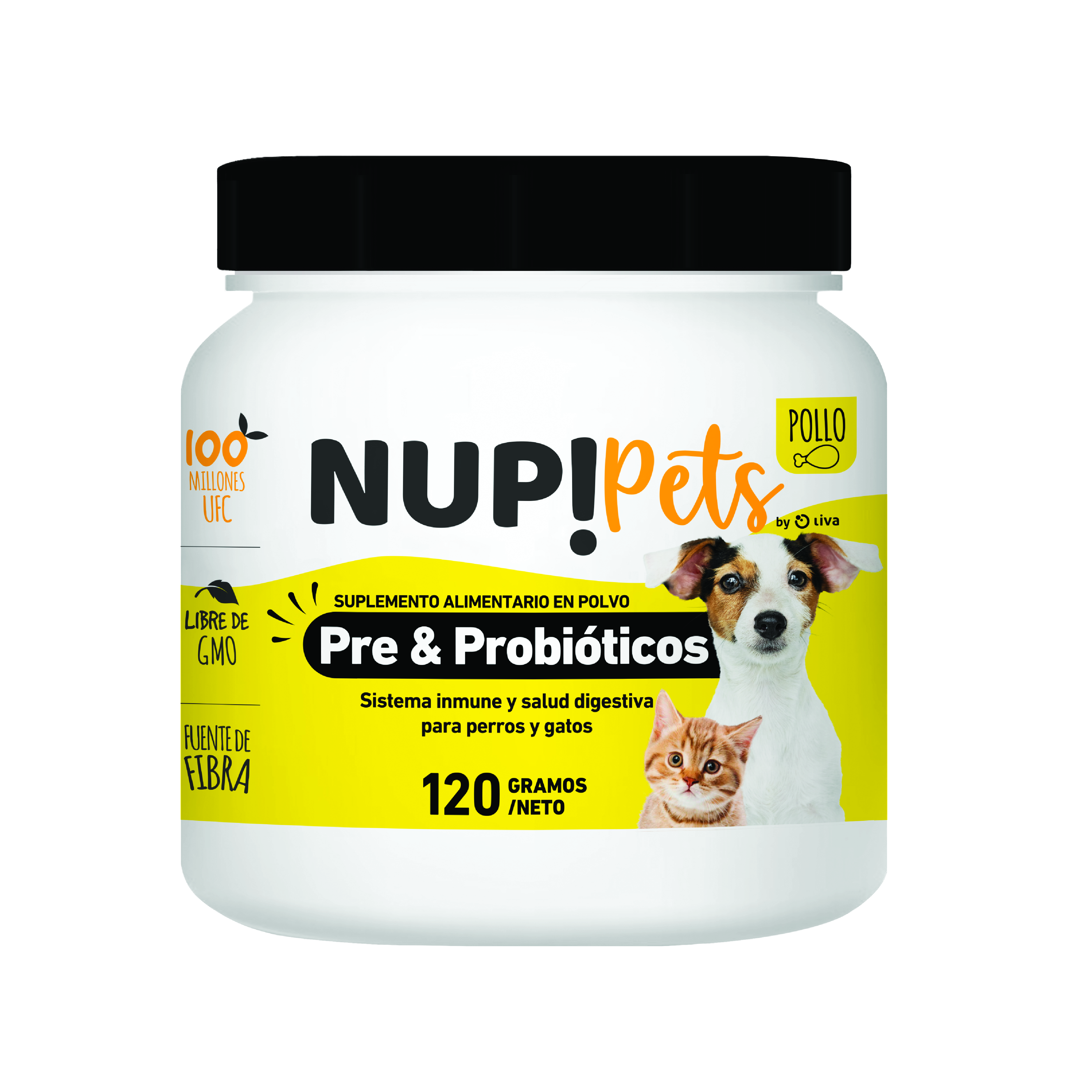 NUP!PETS PRE&PROBIOTICO POLLO
