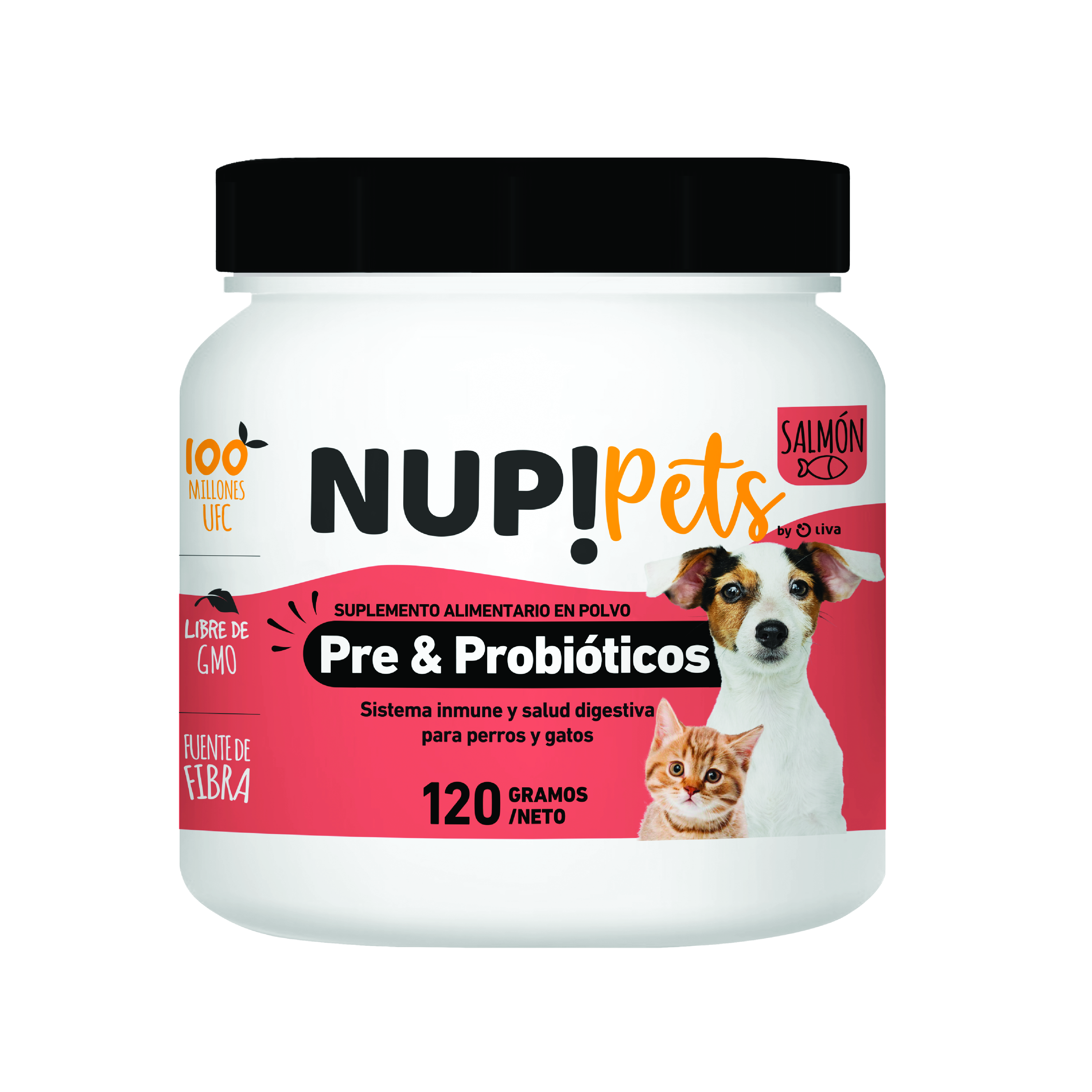 NUP!PETS PRE&PROBIOTICO SALMON