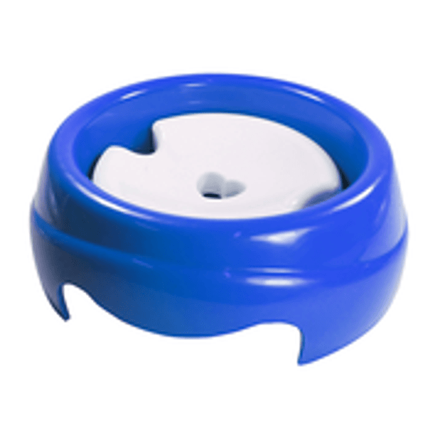 Bebedero Plast. Especial 1000ML - Pelo Largo (Azul)