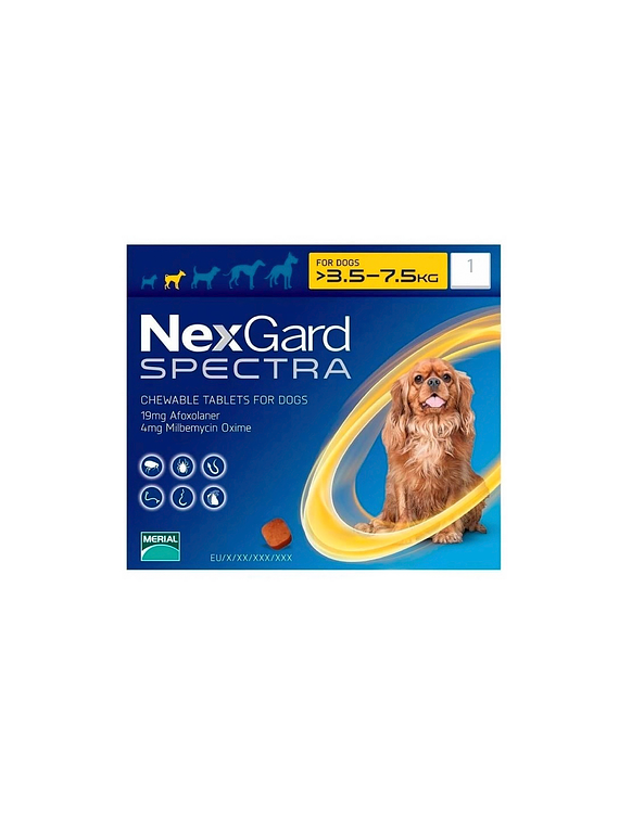 Nexgard Spectra S (3.5-7.5 kg)