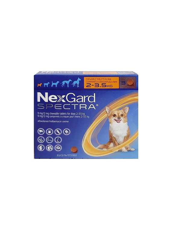 Nexgard Spectra XS (2-3.5 Kg)