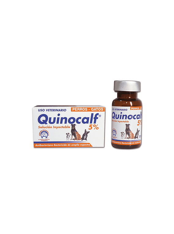 Quinocalf 5% Iny. x 10 ml