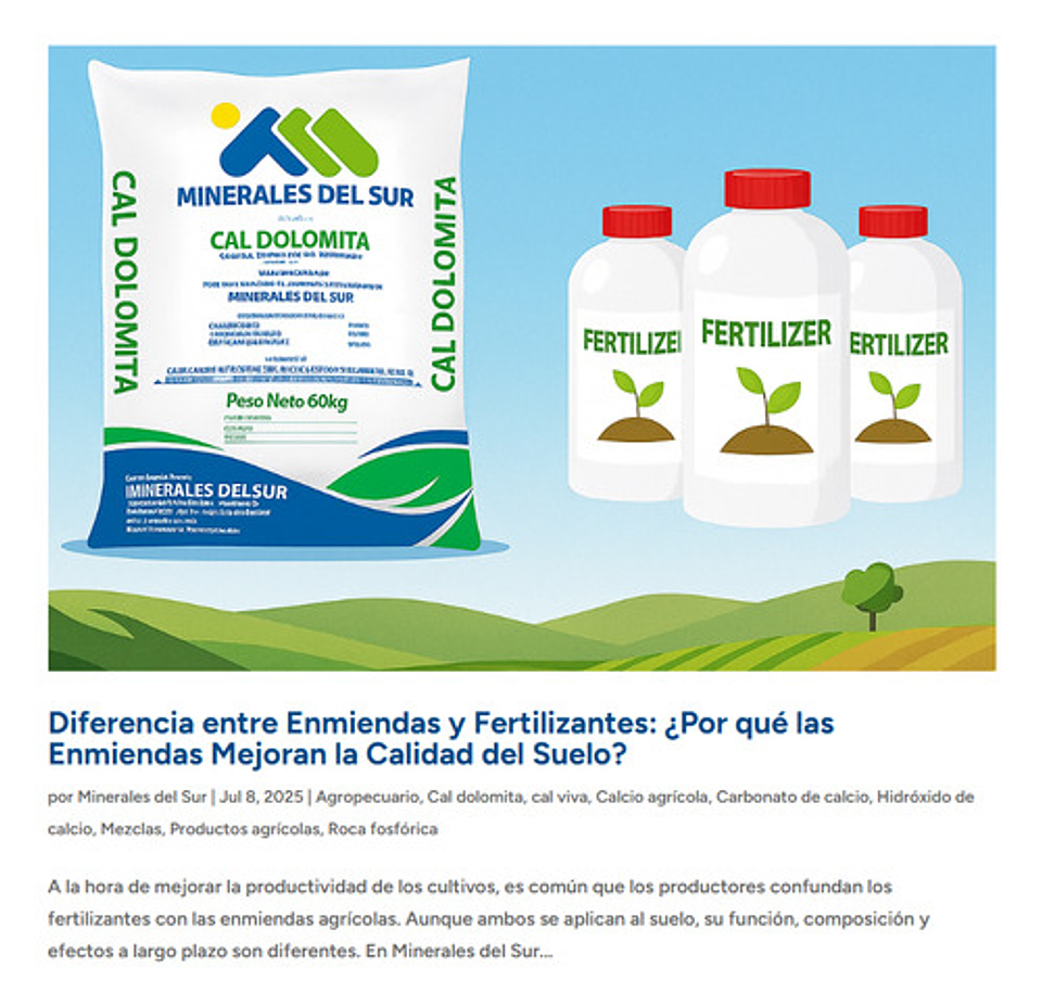 Cal Dolomita  X 50  Kilos 5