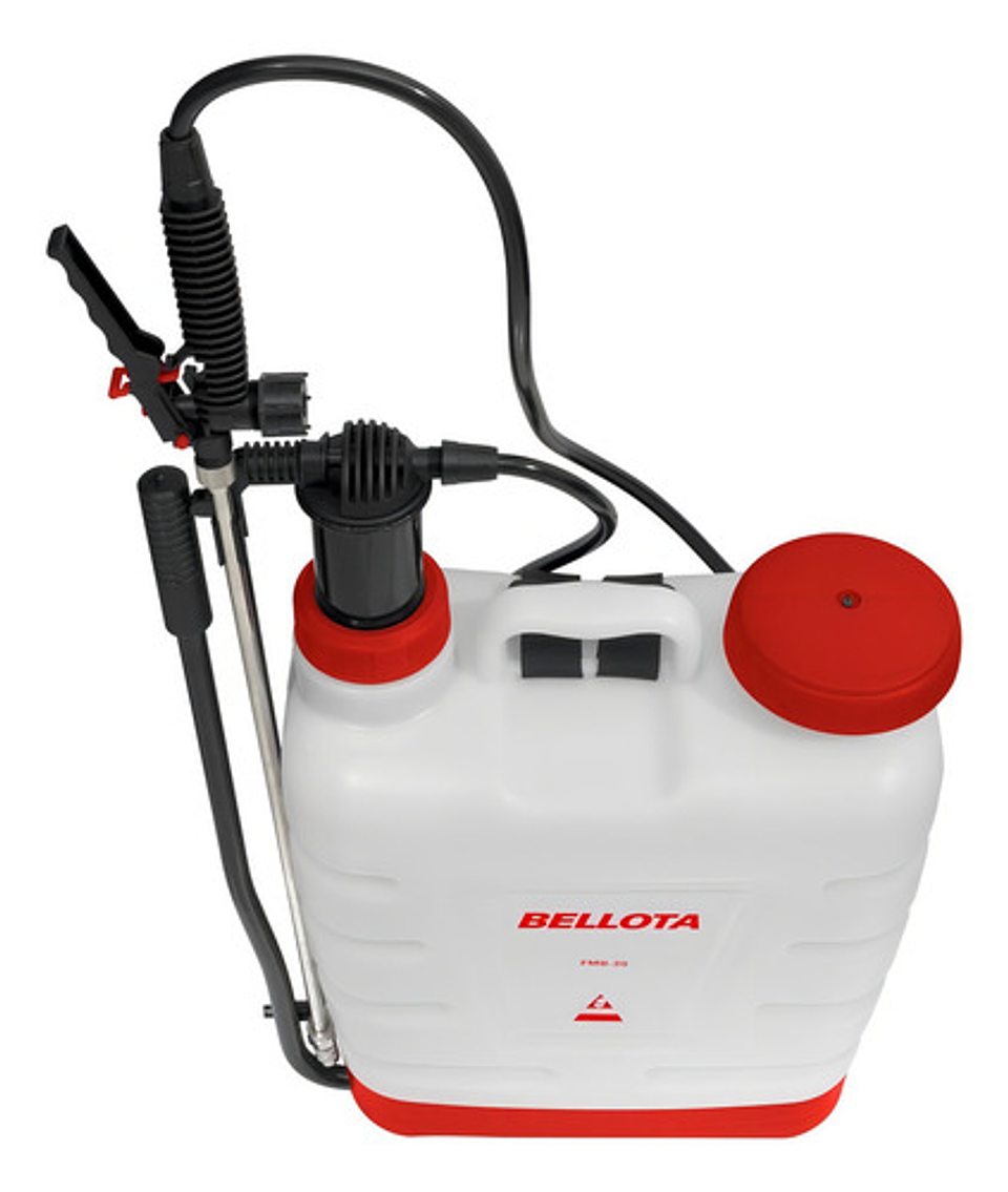 Fumigadora Bellota Cámara Interna 20 Litros + Kit Repuestos Blanco 4