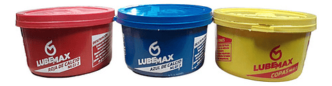 Grasa Roja Azul Amarilla De Calcio X 330gr Lubemax