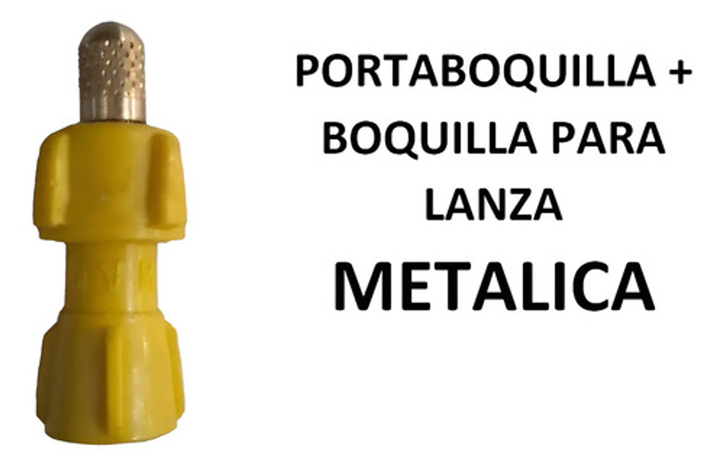 Portaboquilla Universal Royal Condor+boquilla Lanza Metalica 5