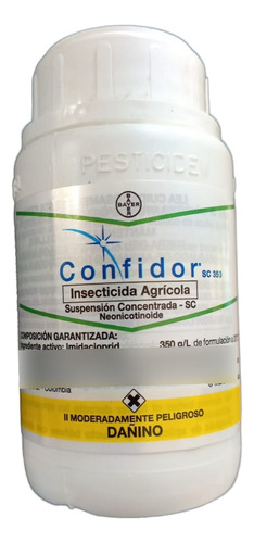 Insecticida Confidor 350 SC Bayer x 100 cc -500 cc  - Agrosamario 3