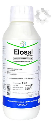 Fungicida-Acaricida Elosal Azufre 720 SC x 1 Litro- 5 Litros Bayer  - Agrosamario 3